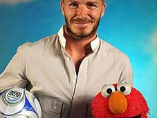 David Beckham dans "Sesame Street"