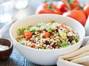 Salade légère quinoa légumes frais