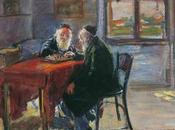 Rabbins jouant échecs d'Arthur Markowicz (1926)