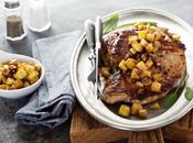 Côtes porc pommes caramélisées absolument gourmande!