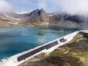 Suisse centrale solaire plus grande Alpes commencé produire l’électricité