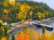 quai Sainte-Rose-du-Nord tilt-shift…