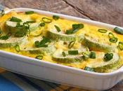 Gratin Léger courgettes chèvre chou-fleur