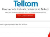 internautes Telkom signalent panne dans tout pays