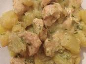 Poulet coco curry pommes terre
