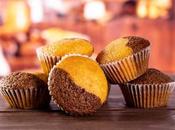 Muffins bicolores chocolat