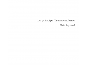 principe Transcendance. Marx Teilhard Chardin." Alain Raynaud (Chapitre "Des antiphilosophes")