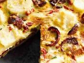 Tarte fine pommes terre chorizo Thermomix