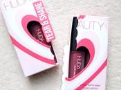 HUDA BEAUTY Valentine's Liquid Matte Lipstick Mini Quad Tear Share, partager pas! (swatch)