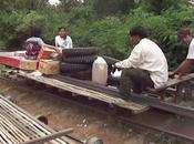 Bamboo train