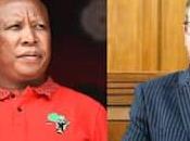 portrait impliquant Julius Malema fait Chris Hani déguisé rend Mzansi