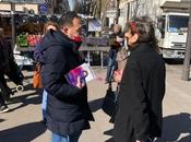 ciel était avec nous marché Daumesnil pour présenter programme d'Anne Hidalgo