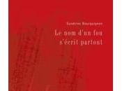 (Note lecture) Sandrine Bourguignon, d'un s'écrit partout Jean-Claude Leroy