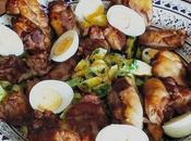 Salade asiatique poulet oeufs d'Ottolenghi