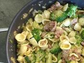 Orechiette, saucisse pesto d'ail ours
