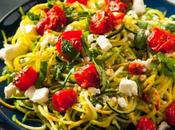 Spaghetti courgette tomates Recette Zoodles Délicieux