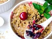 Crumble Léger Cerises