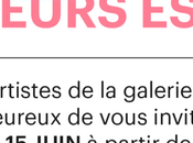 Galerie Françoise Livinec rencontre avec artistes. jeudi Juin 2022.
