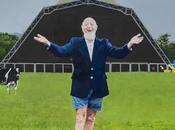 Michael Eavis portrait “réussite pour producteur laitier Somerset”