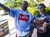 peinture murale Rita Hester Allston presque terminée