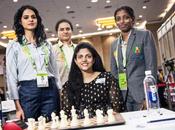 L'équipe féminine indienne seule tête Olympiades