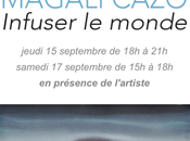 Galerie INSULA- exposition Magali Cazo infuser monde