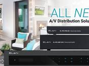 nouvelles solutions distribution audio vidéo HDBaseT chez Elan