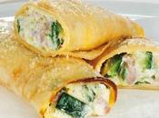Crêpes Farcies Courgettes Ricotta Jambon
