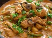 Poulet Stroganoff