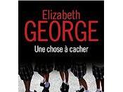 "Inspecteur Lynley Tome chose cacher" d'Elizabeth George (Something Hide)