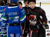 équipe Japon prépare pour Tournoi international hockey pee-wee Québec