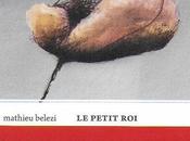 petit roi, Mathieu Belezi (éd. Tripode)