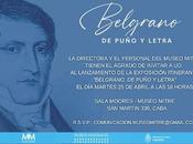 exposition s’ouvre demain Belgrano Museo Mitre l’affiche]