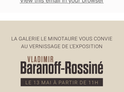 Galerie Minotaure Vladimir Baranoff-Rossiné 2023.