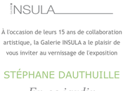 Galerie Insula exposition Stéphane Dauthuille jardin partir 2023.