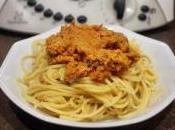 Recette jour Spaghettis façon marengo
