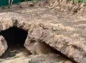 tunnel secret l'ère dynastie Khilji découvert près fort Siri Delhi