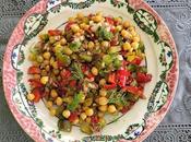 Salade pois chiches turque