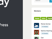 Copain thème WordPress simple BuddyPress