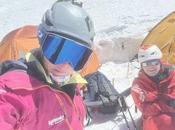 Anna Tybor Lafaille descendent skis Broad Peak