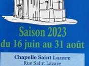 L’Art Chapelle -Saison 2023 Juin Août 2023. Noyers cher. Vendredi exposition Nicolas BOUCHER.