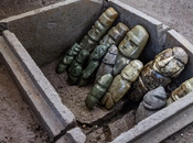 figurines anthropomorphes trouvées Templo Mayor aztèque Mexico