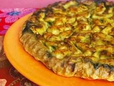 Tatin indien poulet curry