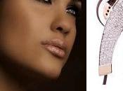 écouteurs sont ornés diamants