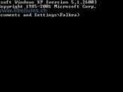 Taper dossiers d'une touche dans console